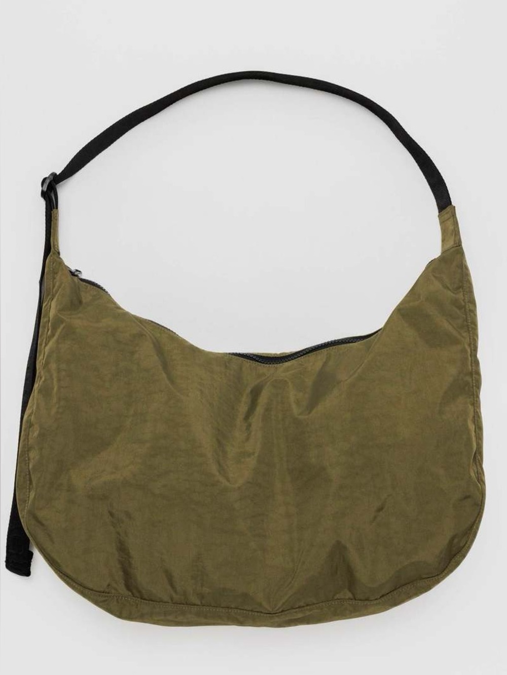 BAGGU - Large Nylon Crescent Bag - Seaweed
